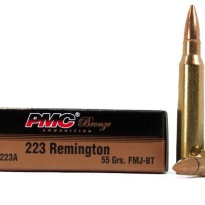 PMC brass case 55gr 223 for $0.45/rd