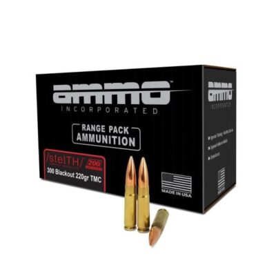 Ammo Inc subsonic brass case 300BLK with 220gr TMC projectiles for $0.75/rd currently here