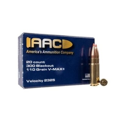 AAC brass case 300BLK with 110gr VMAX projectiles for $0.65/rd currently here: