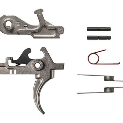 Aero Precision drop in 2 stage AR15/AR10 NiB match trigger with 2.0lb first stage take up and crisp 2.5lb second stage break for $68/ea (add to cart for price) currently here: