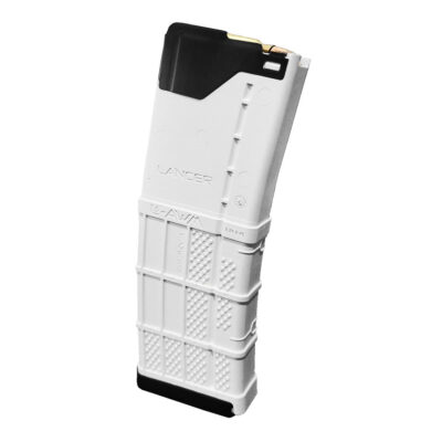 Lancer Systems arctic white standard capacity 30 round steel reinforced AR15 magazines for $11.99/ea currently here
