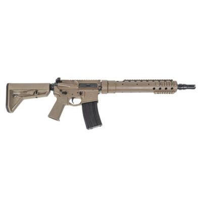 PSA FDE "SABRE" MK12 Mod S with 13.7'' 5.56 FN America CHF chrome lined MP/HP tested barrel, pinned JMAC KeyMo flash hider / silencer mount, PRI Gen3 rail, Radian ambi 45/90 safety, Radian gas busting ambi charging handle, Microbest BCG, H2 buffer, two stage match trigger, & Magpul SL stock/grip/trigger guard for $1,499 shipped currently here: