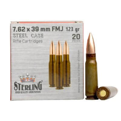 Sterling lacquered steel case 7.62x39 for $0.46/rd and $13 flat rate shipping on bulk orders currently here