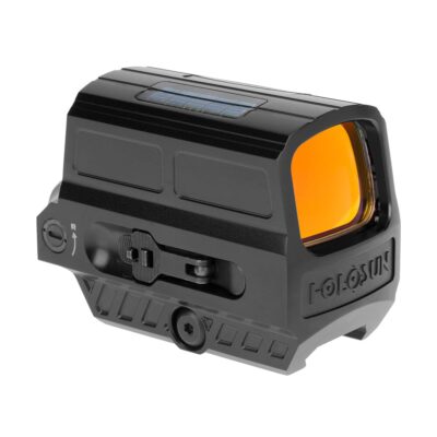 Holosun 512C optic with gold donut of death reticle, integral mount, solar backup power, and 50,000+ hour battery life for $259 shipped currently here:
