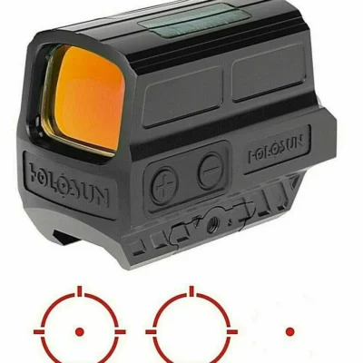Holosun 512C red dot optic with donut of death reticle, solar backup power, and 2-5 year battery life for $279/ea *shipped* currently here