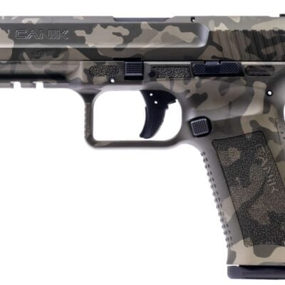 Canik 18+1 TP9SF with woodland green cerakote camo finish for $374 (use email for price button) currently here: