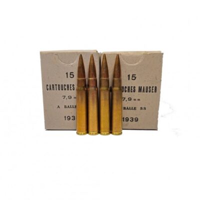 Greek surplus brass case 8mm Mauser with corrosive primers for $0.34/rd currently here: