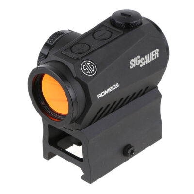 Sig Sauer Romeo5 red dot optic with 2 MOA dot, lower 1/3 co-witness mount, and 2-5 year battery life for $109/ea currently here: