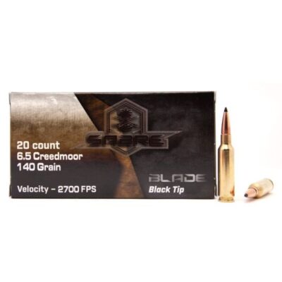 AAC Sabre 6.5 Creedmoor with 140gr ballistic black tip projectiles for $1/rd currently here: