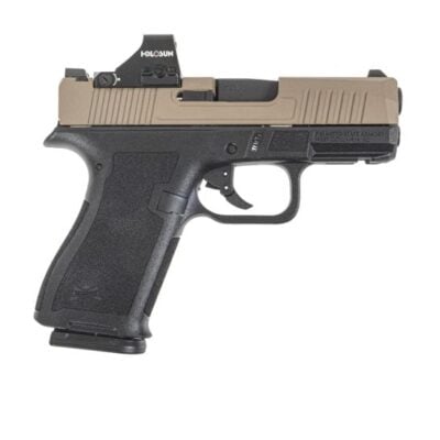 PSA 15+1 Micro Dagger (G43X size) with FDE cerakoted slide and Holosun 407K red dot optic for $499 currently here: