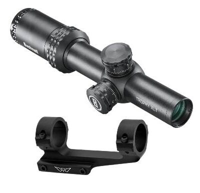 Bushnell AR Optics 1-4x scope with 5.56/223 BDC reticle and Warne mount for $99 currently here