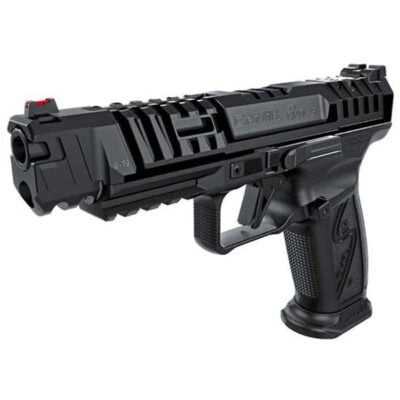 Canik 18/20+1 optics ready Rival S Darkside with steel frame, match trigger, adjustable fiber optic sights, & removable magwell for $849 currently here