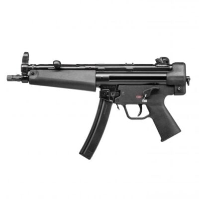 Heckler & Koch SP5 roller delayed semi-auto MP5 clone with CHF chrome lined threaded fluted tri-lug barrel and ambi swept down safety for $2,599 with code "HKSP5" currently here: