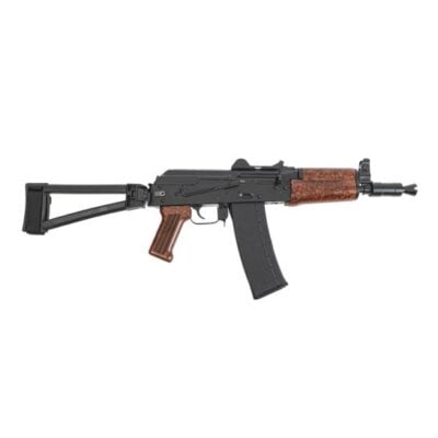 PSA Krink with 5.56 4150CMV nitrided barrel, 24mm booster muzzle device, hammer forged bolt/carrier/trunnion, "bakelite" furniture, and side folding brace for $1,099 here: