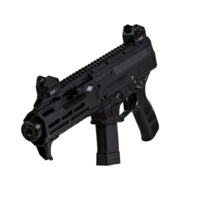 CZ USA Scorpion 3+ Micro with 7.8'' 9mm CHF nitrided threaded barrel, MLOK handguard, flash can, ambi controls, and lower 1/3 co-witness sights for $699 currently here