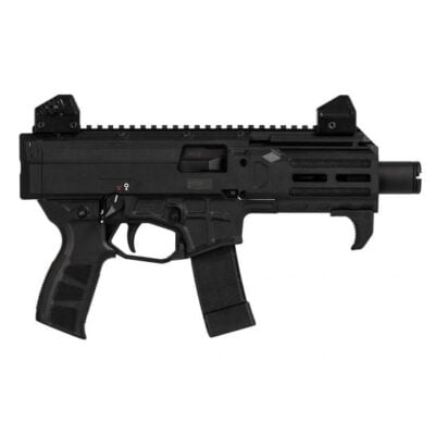 CZ USA Scorpion 3+ Micro with 4.2'' 9mm CHF nitrided threaded barrel, MLOK handguard, flash can, ambi controls, and lower 1/3 co-witness sights for $699 currently here