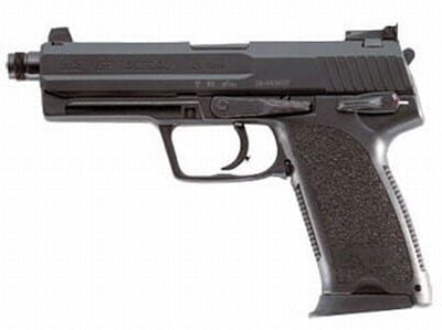 Heckler & Koch 10+1 USP Tactical 45 V1 (DA/SA or SAO) with adjustable match sights and CHF threaded barrel for $1,306 (add to cart for price) currently here: