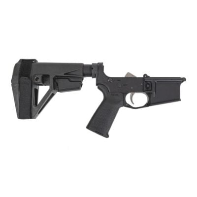 PSA complete AR15 pistol lower receiver with the new SB Tactical SBA5 adjustable brace, Magpul grip/trigger guard, and NiB EPT trigger for $199/ea shipped currently here: