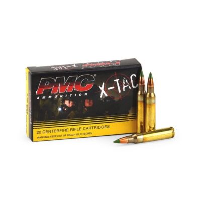 PMC XTAC brass case M855 5.56 with 62gr green tip penetrator projectiles for $0.489/rd shipped with code "MAY5OFF24" currently here