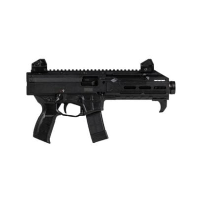 CZ USA Scorpion 3+ Micro with 7.8'' 9mm CHF nitrided threaded barrel, MLOK handguard, flash can, ambi controls, and lower 1/3 co-witness sights for $669 currently here