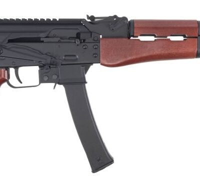 Kalashnikov USA KP-9 9mm Vityaz clone with red wood furniture for $969 currently here: