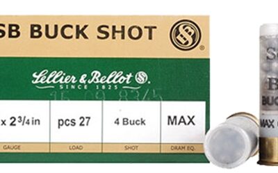 Sellier & Bellot 12ga #4 buckshot for $0.60/rd currently here