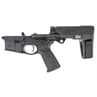 PSA complete AR15 pistol lower with SB Tactical HBPDW adjustable brace, Magpul grip/trigger guard, and NiB EPT trigger for $329/ea *shipped* currently here