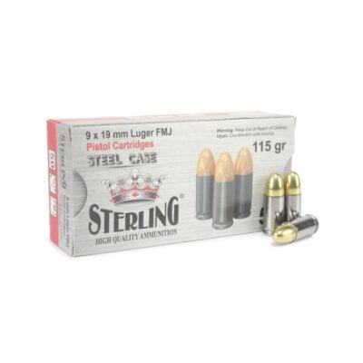 Sterling zinc coated steel case 9mm for $0.213/rd with code "5OFFJUNE24" & orders over $149 ship free currently here