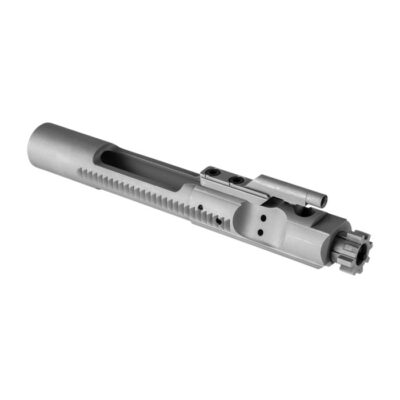 Brownells AR15 bolt carrier group with hard chrome finish, 9310 MP tested bolt, full auto profile 8620 carrier, & lifetime warranty for $110/ea with code B15OFF currently here: