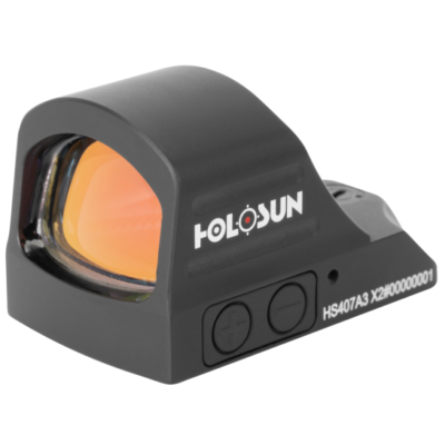 Holosun 407 red dot optic with 3 MOA dot, RMR pattern footprint, and 2-5 year battery life for $199/ea *shipped* currently here