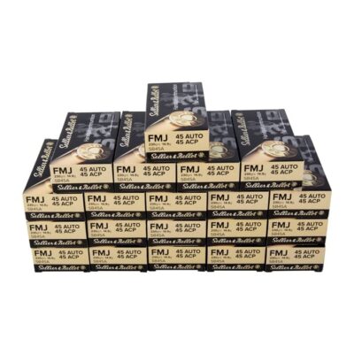 Sellier & Bellot brass case 230gr 45ACP for $0.359/rd with code GIFT10 currently here: