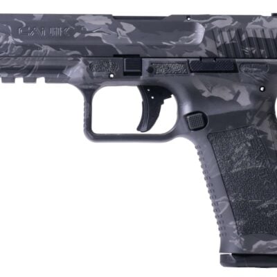 Canik USA 18+1 TP9SF with gray tiger strip camo finish for $359 (use email for price button) currently here