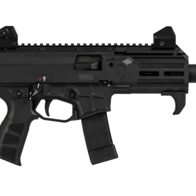 CZ USA Scorpion 3+ Micro with 4.2'' 9mm CHF nitrided threaded barrel, MLOK handguard, flash can, ambi controls, and lower 1/3 co-witness sights for $752 currently here