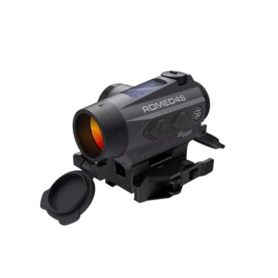 Sig Sauer Romeo4S red dot optic with 2 MOA dot or donut of death ballistic reticle (can be swapped), solar backup power, QD mount, flip down lens cover, and 50,000-100,000 hour battery life for $199 currently here