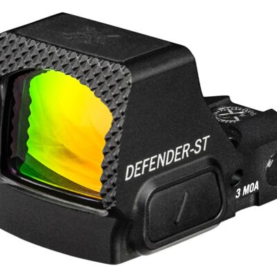 Vortex's Defender ST red dot optic with 3 MOA dot, top mounted battery, shake awake, Deltapoint Pro footprint, lifetime warranty, and 2-5 year battery life for $179/ea currently here
