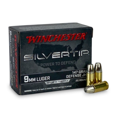 Winchester 147gr 9mm Silvertip JHPs for $0.50/rd currently here