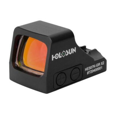 Holosun 507K X2 compact green dot optic with donut of death reticle, integral rear sight, RMSc footprint, & 50,000 hour battery life for $272 shipped currently here