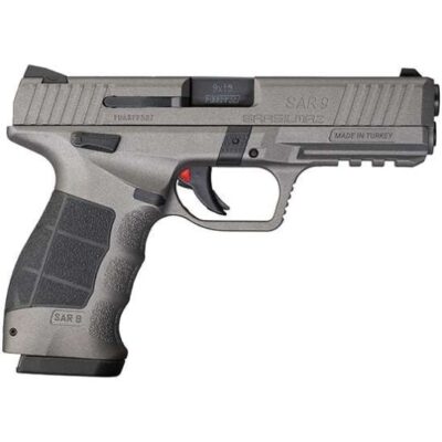 SAR USA 17+1 SAR9 with platinum cerakoted finish for $219 currently here
