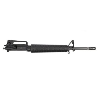 PSA complete AR15A4 upper receiver with 20'' 5.56 4150CMV nitrided barrel, pinned FSB/gas block, full auto profile BCG, CH, & removable carry handle BDC adjustable rear sight for $369 currently here