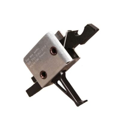 CMC Triggers drop in AR15/AR10 match trigger with flat shoe, crisp 3.5lb single stage break, and anti-walk pins for $99/ea currently here: