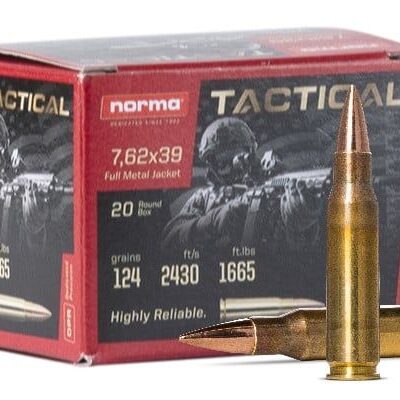 Norma brass case 124gr 7.62x39 for $0.49/rd currently here