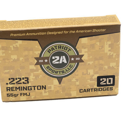 STV Patriot brass case 55gr 223 for $0.39/rd currently here