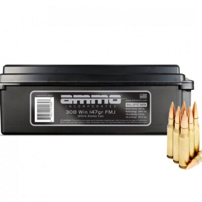 Ammo Inc brass case 147gr 308 in an ammo can for $0.67/rd currently here