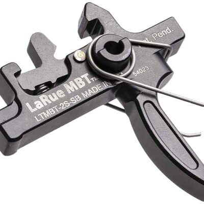 LaRue Tactical MBT-2S drop in AR15/AR10 two stage match trigger with flat shoe, 2.5lb first stage take up and 2.0lb crisp 2nd stage break for $87/ea currently here
