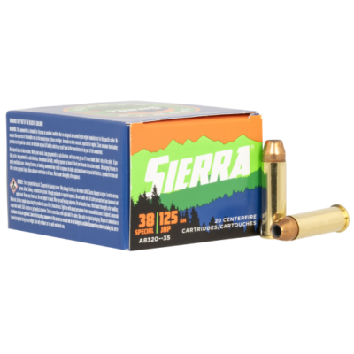 Sierra brass case 38 Special with 125gr JHP projectiles for $0.50/rd currently here: