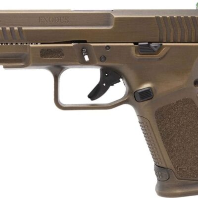 GForce 15+1 Glock parts/mag compatible RPX9 with bronze cerakote finish and fiber optic sights for $249 currently here