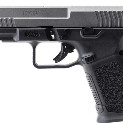 GForce 15+1 Glock parts/mag compatible RPX9 with gray cerakote finish and fiber optic sights for $249 currently here