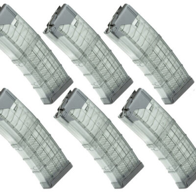 6x pack of Lancer Systems standard capacity 30 round steel reinforced AR15 magazines for $49 ($8.33/ea) currently here