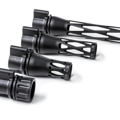 Riflespeed detent adjustable extended (so you can adjust it without a tool or removing your handguard) AR15 gas block for $179 currently here