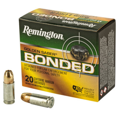 Remington subsonic Golden Saber nickel plated brass case 9mm with 147gr bonded JHP projectiles for $0.50/rd shipped currently here